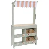 Little Dutch Holzmarktstand – Grün – Essentials