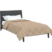 vidaXL Sommerdecke 200 x 155 cm Sommer 200 gsm Taupe