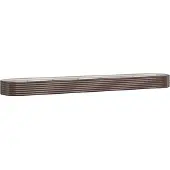 vidaXL Hochbeet Verzinkter Stahl 507x100x36 cm Braun