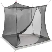 vidaXL Innenzelt Schwarz 208 x 140 x 175 cm Netz