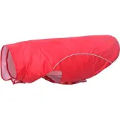 vidaXL Hunde Regenmantel mit Reflexstreifen Polyester Rot 4XL