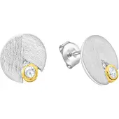 Celesta Paar Ohrstecker , silber (silbergrau, weiß), Ohrringe, Damen, one-size, Silber 925 (Sterlingsilber), Paar Ohrstecker