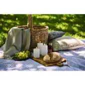 Sirius Home LED-Kerze Sille Exclusive 5 cm x 20 cm, Weiss