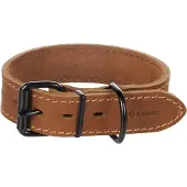 Flamingo Hundehalsband Montana, braun, 350-450 mm x 35 mm