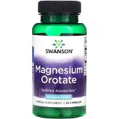 Swanson Health Magnesiumorotat 654 mg 60 St