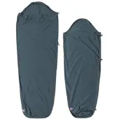 Big Agnes Cotton Sleeping Bag Liner dark slate WIDE LONG