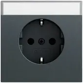 Gira Steckdose 1-fach anthrazit Unterputz IP20 BSF 445773