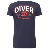 Ssi Damen T-Shirt Round Neck DIVER - Gr. L