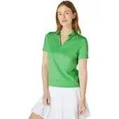 Callaway Polo Waist Length Mesh Detail, gruen
