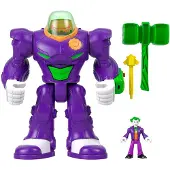 Fisher Price Imaginext Dc Super Friends Joker Hammer Mech Figur