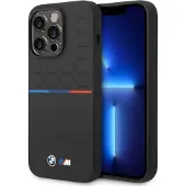 BMW BMHCP15X22SMPK iPhone 15 Pro Max 6.7" czarny/black Silicone Pattern
