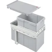 Hailo Abfallsammler Inset Tandem 38+7 L hellgrau 3614301