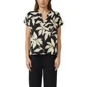 s.Oliver Kurzarmshirt Sommer-Tunika mit floralem Muster
