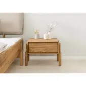 MASSIVMOEBEL24.DE Nachttisch Eiche 58x36x41 natur geölt KIEL #10