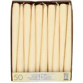 Starpak Leuchterkerzen Ø 2,2 cm, 25 cm champagner 100 Stück