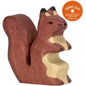 Holztiger Eichhörnchen, braun