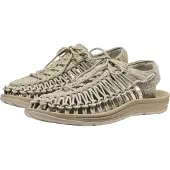 Keen - Lässige Sandalen &ndash; Unisex &ndash; Uneek Leather - Uneek Leather Abbey Stone/Plaza Taupe für Herren - Größe 42 - Beige