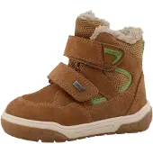 Lurchi Sneaker "Jarvis-TEX", Jungen, Gr. 21, tan, Leder, Schuhe Sneaker