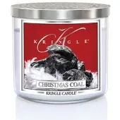 Kringle Candle Christmas Coal 396g Tumbler 3-Docht