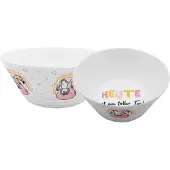 GEDA LABELS Mslischale "Sheepworld HeuteFlamingo