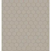 DecoMode Vliestapete "Hexagon Geo", grau (taupe), B:0,52m L:10m, Vlies, Tapeten, Vliestapete, Taupe - 10m x 52cm
