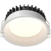 Maytoni LED Einbaustrahler Okno in Weiß 12W 900lm IP44