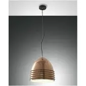 FABAS LUCE Pendelleuchte Gavia E27 Ø300mm Schwarz
