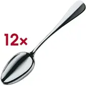 WMF Dessertlöffel »Baguette« 12 Stück Cromargan silber