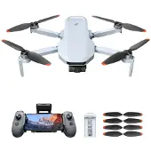 Potensic ATOM 2, 4 Rotoren, 48 MP, 3840 x 2160 Pixel, 16 m/s, 2230 mAh, Grau