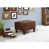 MASSIVMOEBEL24.DE Hocker 56x67x46 braun CHESTERFIELD