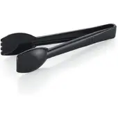 WAS Germany 24x Salatzange Set, 23 cm, schwarz, Polycarbonat