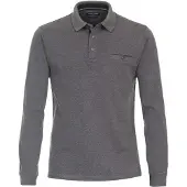 Casamoda CASA MODA Polo Langarm SNOS 105 105 blau 4XL