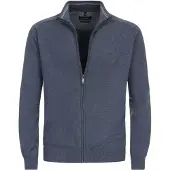 Casa Moda Strickjacke Zip Blau