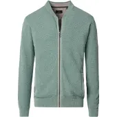 Casa Moda Strickjacke Basic in Grün | Gr.: M