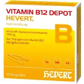 Hevert Arzneimittel GmbH & Co. KG Vitamin B12 Depot Hevert Ampullen 10X2 ml