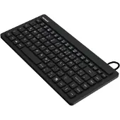 Keysonic KSK-3230IN (UK) Mini-Industrie Tastatur, USB, schwarz, wasserdicht IP68, Mini, Kabelgebunden, USB, QWERTY, Schwarz