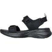 SKECHERS Damen Vapor Foam Sandalen Schwarz