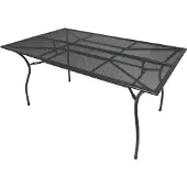 FRG GartentischTisch rechteckig Streckmetall 150x90cm