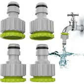 OEM Gartenkrananschluss 2-in-1 Kunststoff 4-teilig
