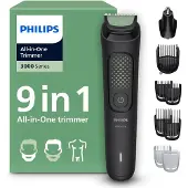 Philips All-in-One Trimmer 3000 Series MG3946/15 9-in-1-Trimmer, Schwarz, 0,5 mm, 1,6 cm, 1 mm, Universal, Gesicht, Kopf, Nase, Ohr