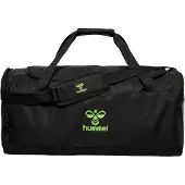 Hummel hmlCORE 2.0 SPORTS BAG NEON BLACK/GREEN GECKO BLACK/GREEN GECKO L