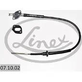 Linex 07.10.02 Kupplungsseil Seilzug für CHEVROLET Aveo / Kalos Schrägheck (T250, T255) 888/595mm