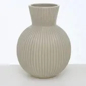 Boltze Vase Fezya 21cm Keramik beige