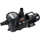 Mauk Schwimmbadpumpe 320 W – selbstansaugende Poolpumpe mit Vorfilter, 7.500 l/h Förderleistung, IPX4, für Sandfilteranlage, 32/38 mm Anschluss