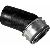 METZGER Ladeluftschlauch hinten ohne Schelle passend für u.a. VW GOLF