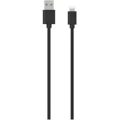 Jaym , Lightning auf USB-A Kabel 2,4A Laden & Synchronisation POP 1,5m, Schwarz