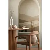 CosmoLiving by Cosmopolitan Vliestapete "Clay Mirage Fototapete erweiterbar" matt strukturiert 3D-Rundbogen mit natürlicher Tiefe