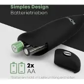 Bomann elektrischer Milchaufschäumer | für Milchschaum in Sekundenschnelle | mit Soft-Touch-Gehäuse | mit Edelstahl-Schaumschläger | MS 344 CB
