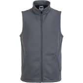 Russell athletic Smart Herren Softshell-Weste FK719 (2XL) (Grau)