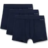 Sanetta Boxershorts "Boxershort 3er Pack", Jungen, Gr. 176, blau, Obermaterial: 100% Baumwolle CO., Unterhosen Boxershorts